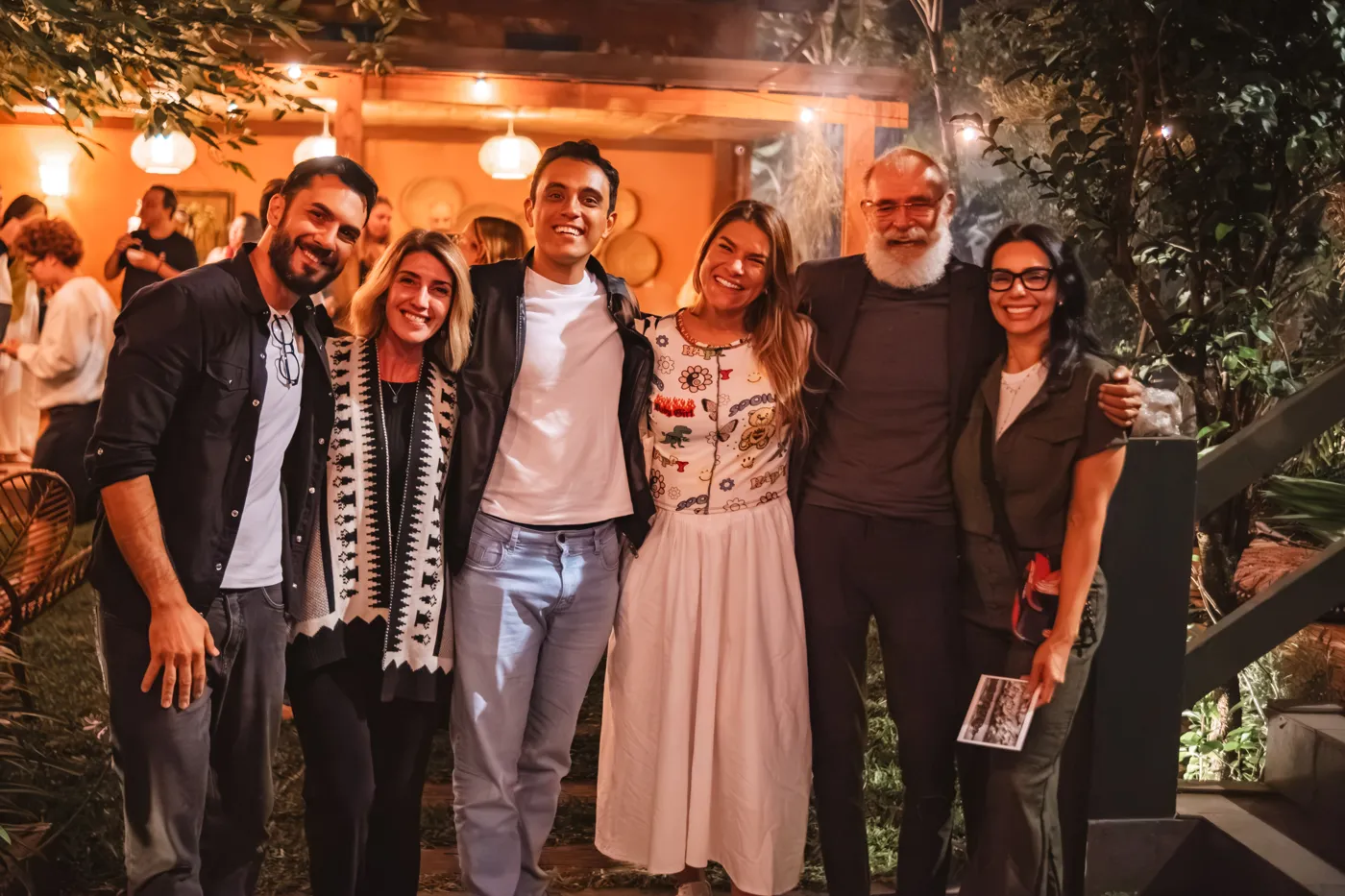 Grupo reunido ao fim de um encontro Piantare